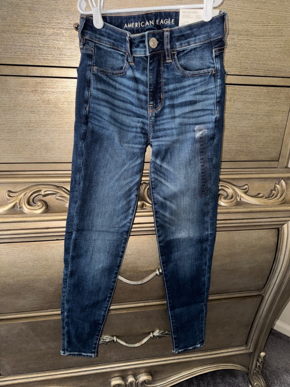 American Eagle Outfitters Indigo Blue Skinny Jeans